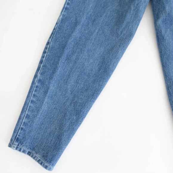 Vintage Calvin Klein Blue Denim Tapered Jeans Denim - Picture 12 of 16